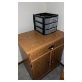 Wooden cabinet approximately 30 x 18.5 x  28ï¿½