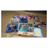 10 puzzles.  Not sure if they are complete