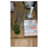 Photo frame glass vases