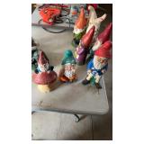 3 Garden Gnome Decorations