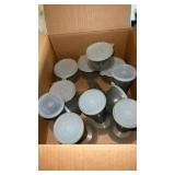 Large lot of jello/desert cups tupperware