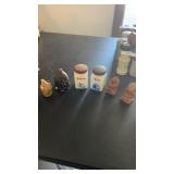 7 Salt & Pepper Shakers, Cornucopia, Urn, Hive,