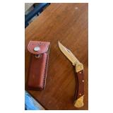 Schrade Buck knife folding pocket knife