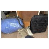 Miscellaneous lot of Blue electric blanket