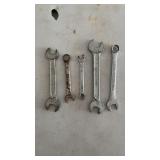 5 Various Branded Wrenches