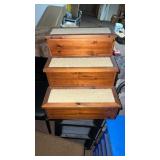 Small Wooden Steps for Animal 16ï¿½ x 17.5ï¿½ x 15ï¿½