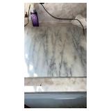 Marble cutting board approximately  18 x 18ï¿½