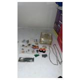 Costume jewelry and trinket box