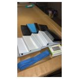 8 binders , external storage system and gait belt