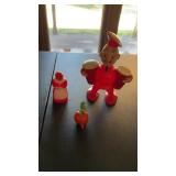 3 Various Salt & Pepper Shaker, Turnip, Chef,