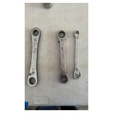 3 Ratcheting Wrenches