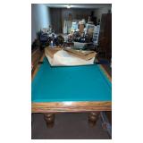 Olhausen Wooden Billards/Pool Table with Balls,