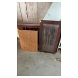 Wooden Railings, Cabinet Door and Scrap Wood