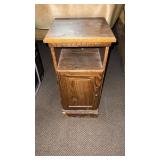 Wooden Nightstand/Chair Stand approx 13.5ï¿½ x 13ï¿½