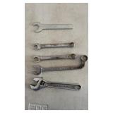 5 Various Branded Wrenches