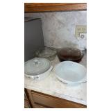 2 Dynaware  glass baking dishes and more