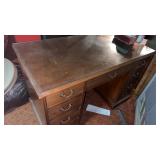 Approximately  44 x 22.5 x  29.5? wooden desk in