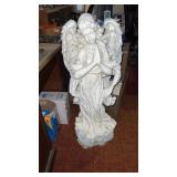 Hard Plastic? Angel Statue approx 38ï¿½