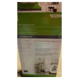 2 tier metal shelving unit missing one shelf