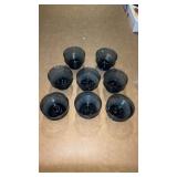 Set of 8 Block Capers Blue Glassware Set