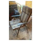 2 folding patio chairs