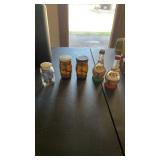 5 Salt & Pepper Shakers, Wine, Mugs, Jar