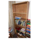 Wooden 4 Tiered Shelf approx 28.5ï¿½ x 9.5ï¿½ x 68ï¿½