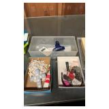 Misc lot of trays and more