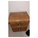 2 drawer Night stand approximately  22 x 15.5 x