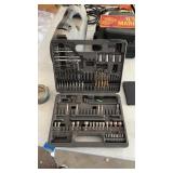 112 Pc Screwdriver/Drill Set Case (Missing