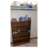 Wooden Shelf  approximately  33 x 9 x 46ï¿½ , light