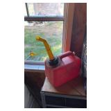 Gas can and watering can