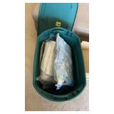 Tote with Lid of Blankets, Vacuum Sealed