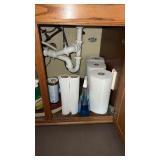 Kitchen Cleaning Items, Paper Towels, Chemicals