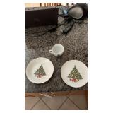 Set of Jamestown China Plates, Bowls, Cups