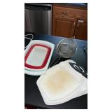 Cutting boards and strainers