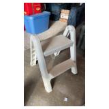 Plastic step stool