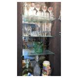 Wine glasses , decanters and more