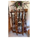 China hutch aprox 63"x19"x43" contents not