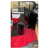 Dell Desktop Computer with Logitech Keyboard,