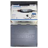 Dremel 3000 rotary tool on case and original box