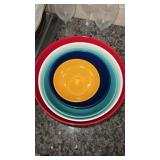 Plastic Bowl Set with Lids