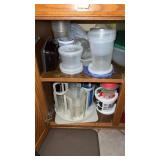 Cabinet of Bowls/Storage Containers