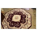 Octagon area rug