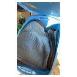 Lot of moving blankets