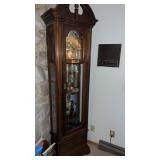Seth Thomas grandfather clock  approximately 82