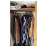 Large lot of medium and large coasts and jackets