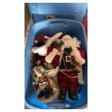 Lot of 3 Christmas totes