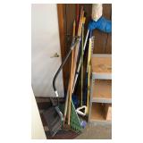 Long Handle Tools, Snow Shovel, Rake, Brooms