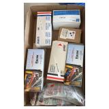 Safety glasses and hardware